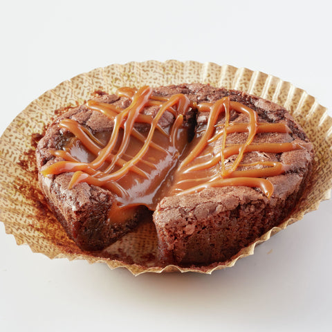 Pillsbury® BROWNIE CARAMEL MOLTEN DRIZZLED