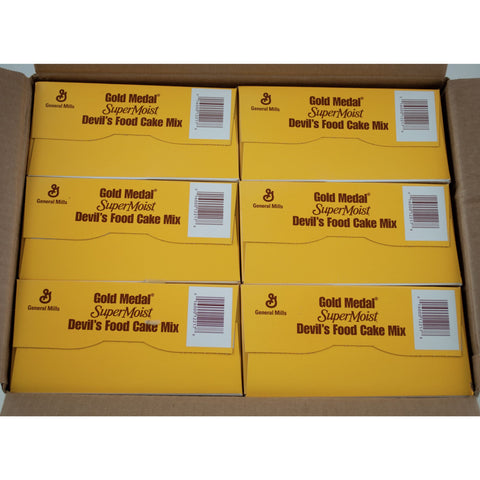 Gold Medal SuperMoist Devil's Food Cake Mix, 4.5 pound -- 6 per case