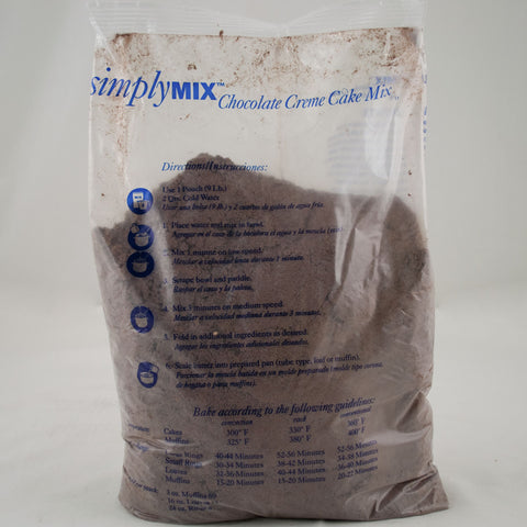 Pillsbury Chocolate Creme Cake Base Mix, 9 Pound -- 3 per case.