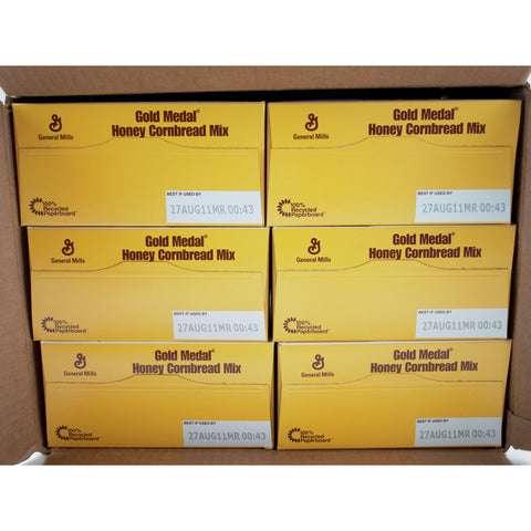 Gold Medal Honey Cornbread Mix 6 Case 5 Pound