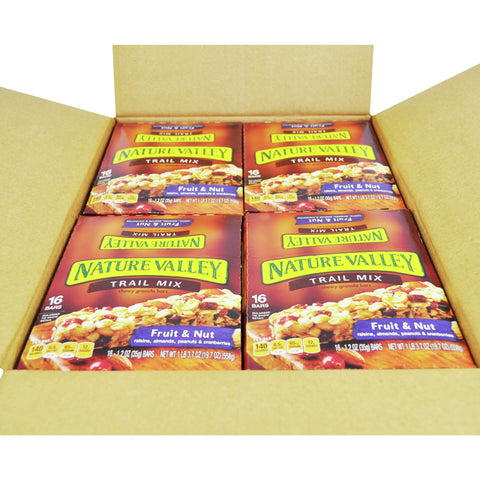 Nature Valley Fruit and Nut Chewy Trail Mix Bar - 1.2 oz. bar, 128 per case