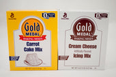 Gold Medal® CAKE MIX CARROT & CREAM CHEESE ICING ZT