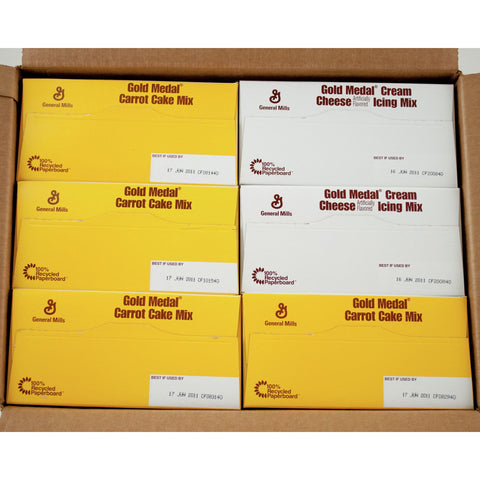 Gold Medal® CAKE MIX CARROT & CREAM CHEESE ICING ZT