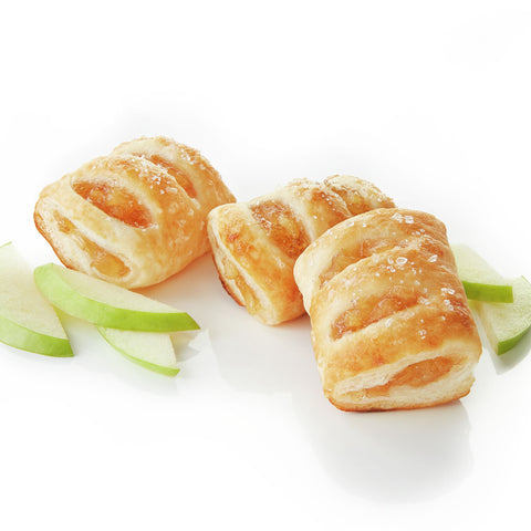 General Mills Pillsbury Apple-Sugared Puff Pastry Dough - Strudel Bites, 0.8 Ounce -- 320 per case.