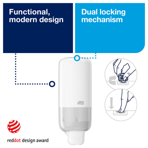 Tork® DISPENSER SKINCARE FOAM MANUAL WHITE