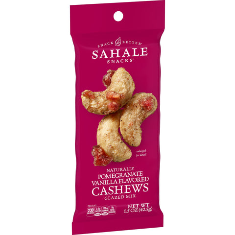 Snack Mix Nut Cashew W/ Pomegranate Vanilla