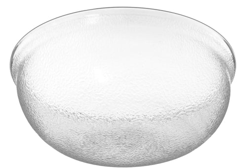 Carlisle BOWL ACRYLIC SALAD ROUND PEBBLED CLEAR 18