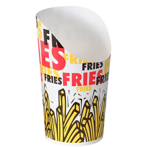 Solo® CUP SCOOP FRIES DOUBLE SIDED POLY 9 OZ