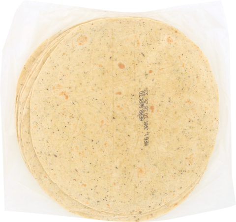 Tortilla Wrap Herb Garlic 10