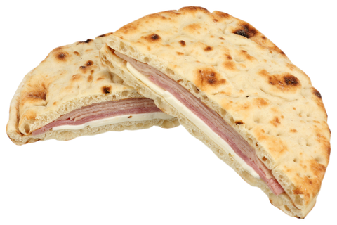 Sandwich Club Ham Turkey Cheese Flatbread