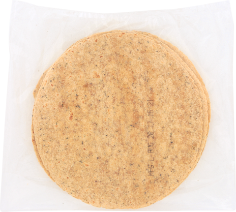 Mexican Original® TORTILLA SUN-DRIED TOMATO BASIL WHOLE GRAIN RICH REDUCED SODIUM 9