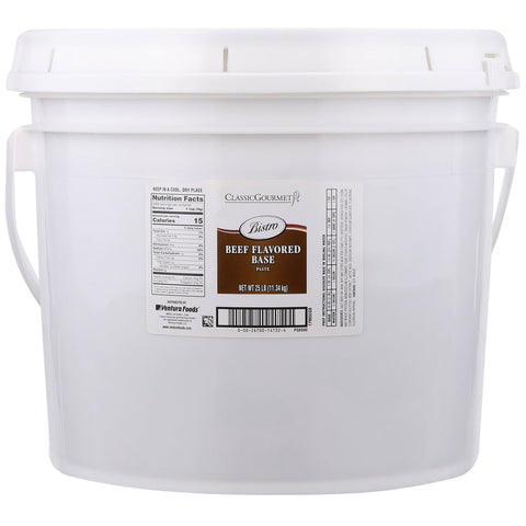 Classic Gourmet Bistro Beef Flavored Base, 25 Pound.