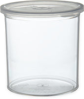 Carlisle CROCK CLASSIC™ W/ LID CLEAR 1.2 QT