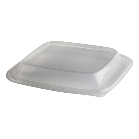 Anchor Packaging MicroRaves Clear Rectangle Polypropylene Dome Lid Only, 16 Ounce -- 756 per case