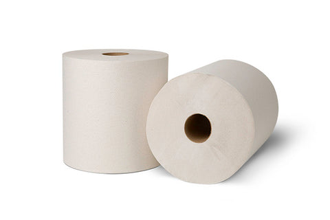 Tork Natural White Hardwound Paper Towel Roll, 7.88 inch x 800 feet -- 6 per case