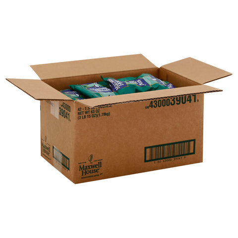 Maxwell House Decaf Office Coffee Service - 1.5 oz. pouch, 42 pouches per case
