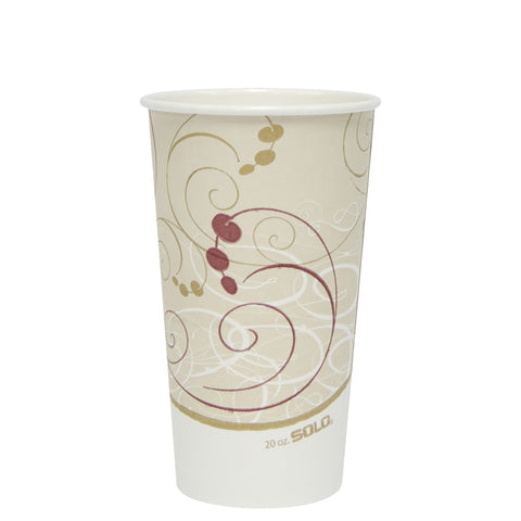 Solo Symphony® CUP PAPER HOT SINGLE SIDED POLY 20 OZ