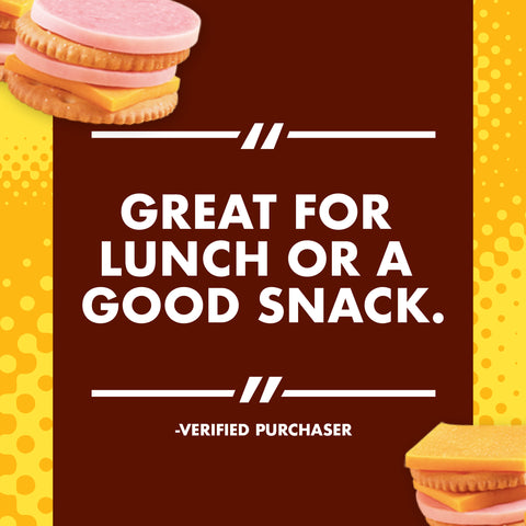 Lunchable Ham/cheddar Cracker