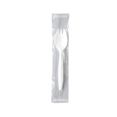 Solo® SPORK PLASTIC MEDIUM WEIGHT WHITE IW