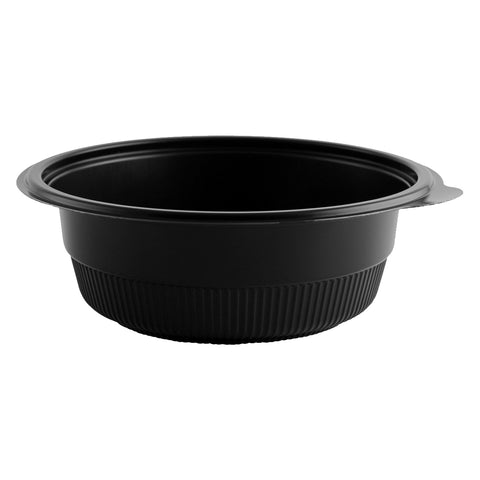 Anchor Packaging Incredi Bowl Black Polypropylene Round Bowl, 32 Ounce Capacity -- 252 per case