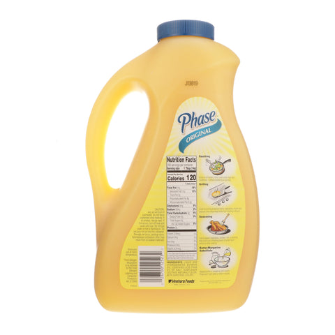 Ventura Foods Phase Trans Fat Free Liquid Butter Alternative, 1 Gallon -- 3 per case.