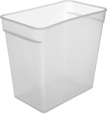 Carlisle CONTAINER FOOD PLASTIC RECTANGLE CLEAR