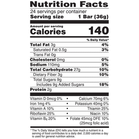 Granola Bar Rice Krispies® Chewy Apple Cinnamon