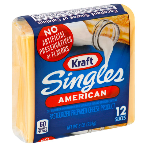 Cheese American Slices 12 Count Iw