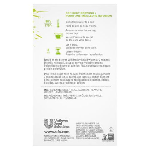 Tazo TEA GREEN GINGER HOT IN FILTERBAGS W/ DISPENSER 000151600/67483227