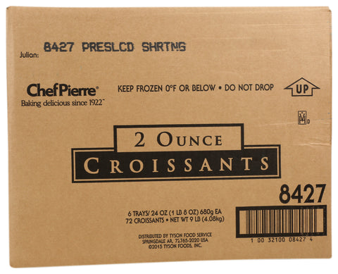 Croissant Margarine Sliced 2 Oz