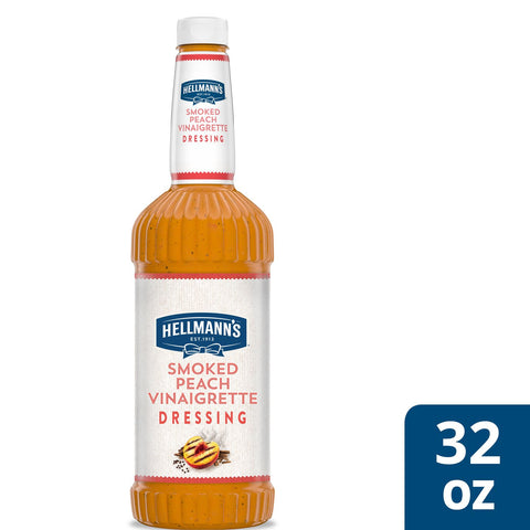 Hellmann's® DRESSING VINAIGRETTE SMOKED PEACH SALAD BAR BOTTLE