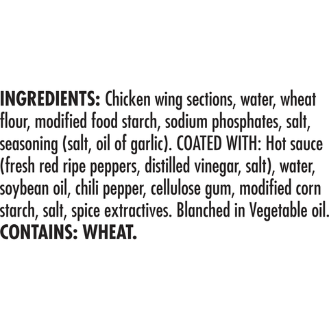 Tyson® CHICKEN WING COOKED GLAZED OF FIRE 10052390928