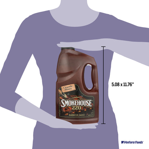 Smokehouse Chipotle Honey Barbecue Sauce, 10.26 Pound Jug -- 2 per case.