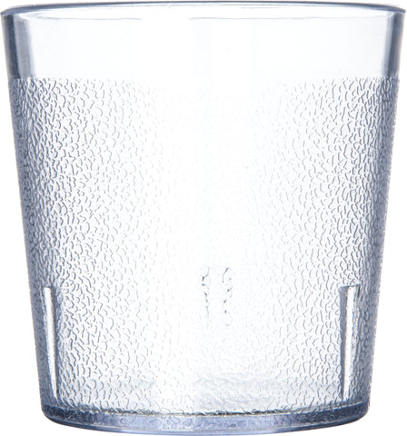Carlisle TUMBLER STACKABLE™ OLD FASHION SAN PLASTIC CLEAR 9 OZ