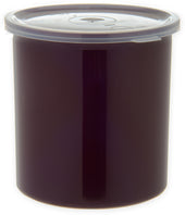 Carlisle CROCK DRESSING PLASTIC RED/BROWN 1.2 QT
