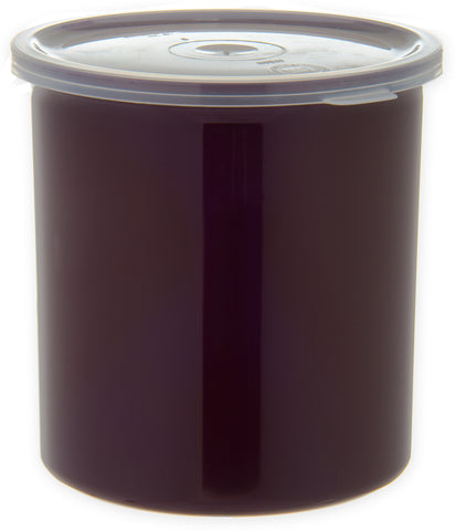 Carlisle CROCK DRESSING PLASTIC RED/BROWN 1.2 QT