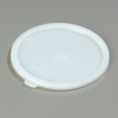 Carlisle LID 2&3.5 QT ROUND CENTER WHITE