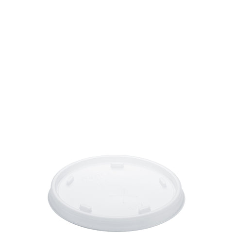 Dart High Impact Polystyrene Translucent Straw Slot Cold Cup Lid Only -- 1000 per case