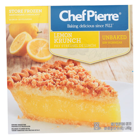 Pie Lemon Krunch Fruit Traditional Rtb 10