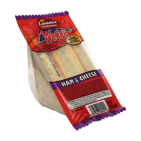 Landshire® SANDWICH WEDGE SMOKED HAM & CHEESE IW 4.5 OZ 10000010104