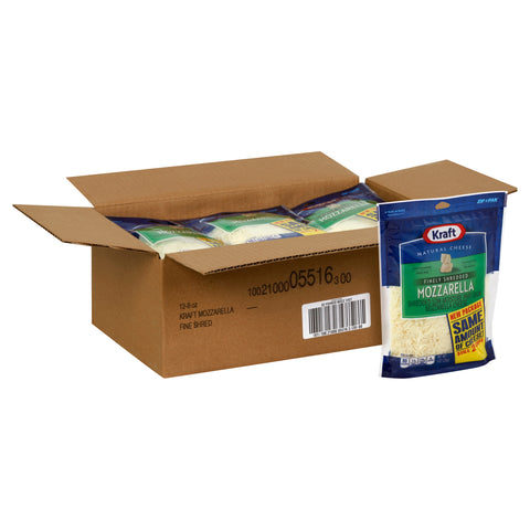 Kraft CHEESE MOZZARELLA FINE SHREDDED