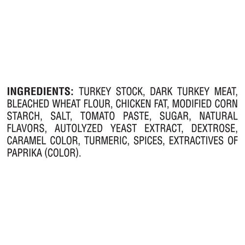 Legout GRAVY TURKEY GIBLET HEAT & SERVE 68441162