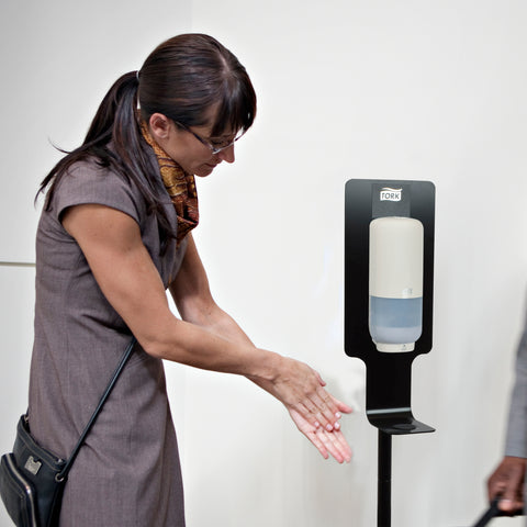 Tork® STAND SOAP DISPENSER METAL BLACK