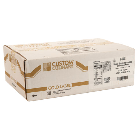 Gold Label Smoke Flavor Added Bacon Onion Marmalade, 2 Pound -- 8 per case.
