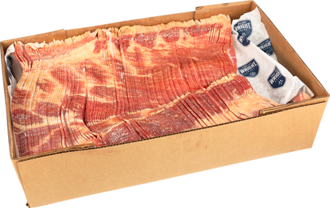 Wright® Brand BACON HICKORY SMOKED 9 SLICES PER INCH 14012150616