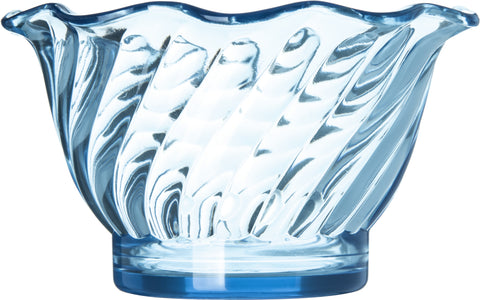 Carlisle DISH DESSERT TULIP ICE BLUE 5 OZ