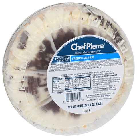 Pie French Silk Baked 8 Slice