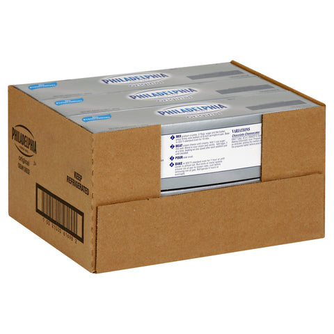 Kraft Philadelphia Cream Cheese Loaf, 3 Pound -- 6 per case.