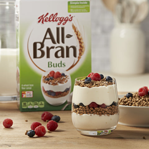 Kelloggs All Bran Cereal Buds, 22 Ounce -- 10 per case