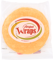 Tortilla Wrap Flour Tomato Pressed 12